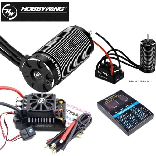 HobbyWing EzRun MAX5 V3 200A Brushless Waterproof ESC With 56113 SL 800KV 4Polo ESC For RC 1:5 HPI BAJACar Buggy Truck Toys
