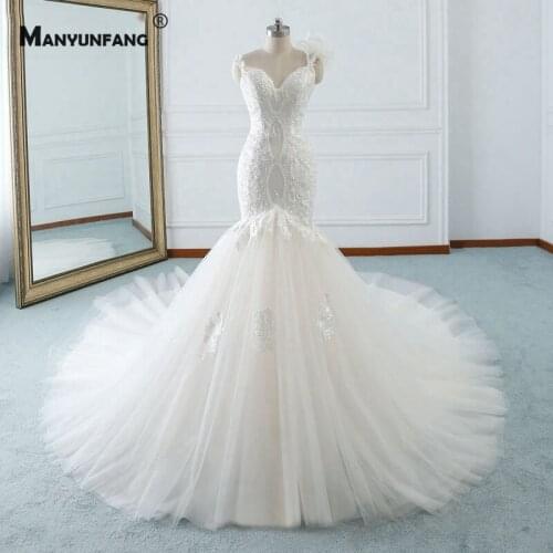 MANYUNFANG Lace Wedding Dresses