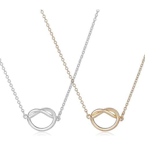 Fashion knot pendant necklaces Lovely junction necklaces, knot pendant necklaces