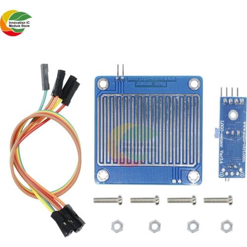 LM393 Humidity Detection Sensor Module Snow Rain Raindrops Detection For Arduino Drive Driver Board Translate Output Signals AO