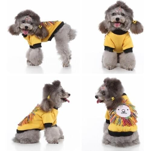 Dog Clothes Pet Dog Winter Warm Jacket Coat Puppy Chihuahua Christmas Sweater Clothing For Small Medium Dog Puppy Outfit Costume