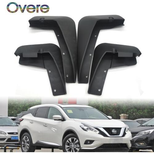 Overe Car Front Rear Mudguards For Nissan Murano Z52 2015 2016 2017 Car-styling Mudflaps Accessories Fenders 1Set/4Pcs Mud Flaps
