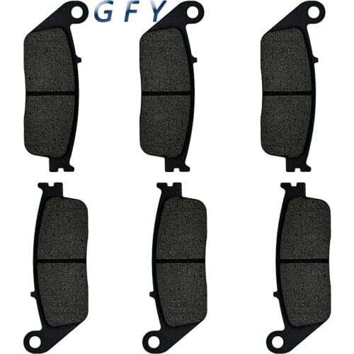 For HONDA CBR 750 CB750 FJ 'Superaero' 1988 CBR 1000 CBR1000 FK/FL/FM/FN 1989 1990 1991 1992 Motorcycle Brake Pads Front Rear