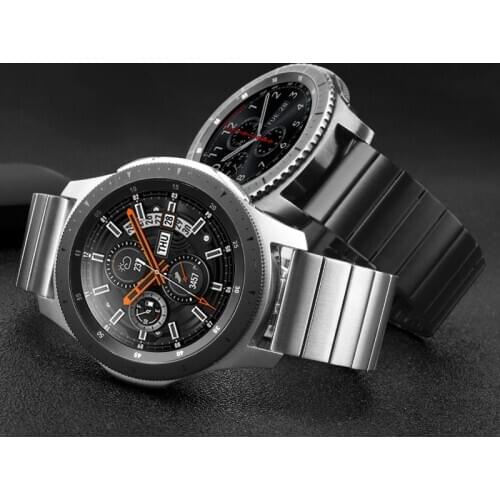 20/22mm Stainless Steel band for Samsung Galaxy watch 46mm/42mm/Active 2 strap Gear S3 Frontier band Huawei watch GT 2 bracelet