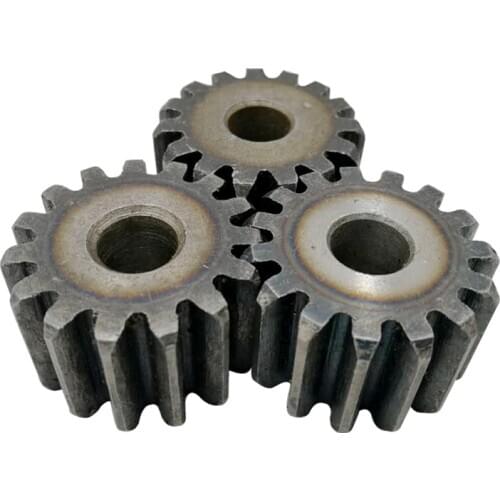 1 Piece spur Gear 2M10/11/12/13T rough Hole 10mm motor gear 45#carbon steel Material High Quality pinion gear Total Height 20mm