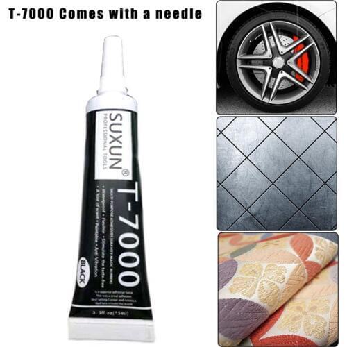 T7000 Ultra Black Epoxy Black Body Rubber Super Sealant Mobile Phone Touch Screen Repair