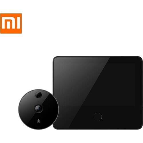 Xiaomi Mijia Smart Camera Doorbell Cat Eye Infrared Night Vision AI Human Detection Wireless Monitor WiFi Cam For Mijia App