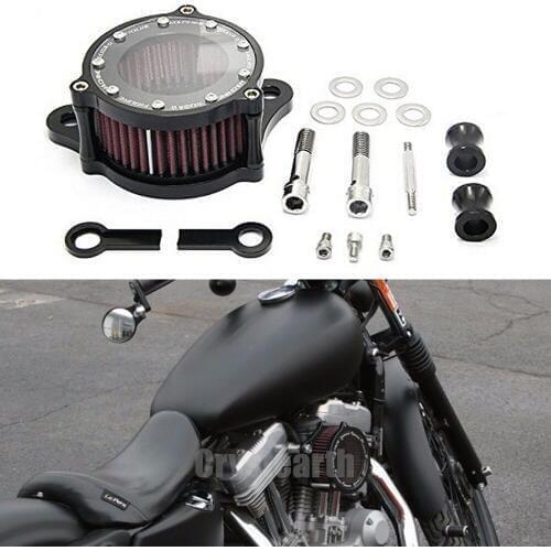 Motorcycle Air Cleaner Intake Filter For 2004-2015 Harley Sportster XL 883 XL1200 Custom 04 05 06 07 08 09 10 11 12 13 14 15