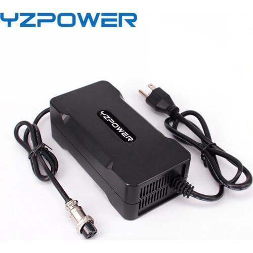 YZPOWER EV Charger 96.6V 1A 1.5A Lithium Ion Battery Charger 84V Polymer Battery Car Bike Charger