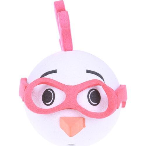 1Pc glasses chickens car antenna pen topper aerial eva ball decor toy