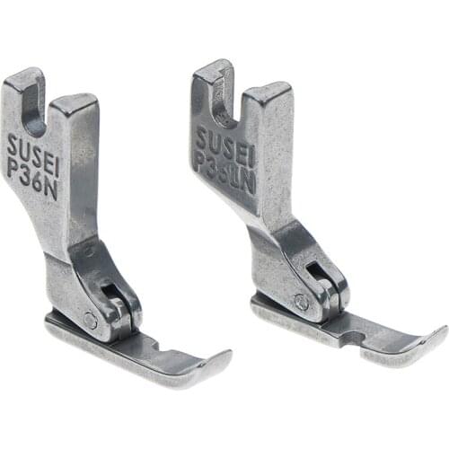 1PCS P36LN / P36N Presser Foot Industrial Sewing Machine Flatcar Unilateral Presser Foot Steel-Sided Zipper Foot High Quality