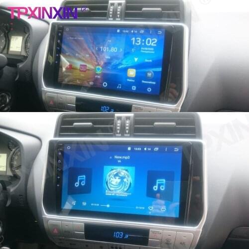 6+128G 12.3 For Toyota Land Cruiser Prado 150 2018-2020 Android Car GPS Navigation Auto Stereo Head Unit Multimedia Player Radio