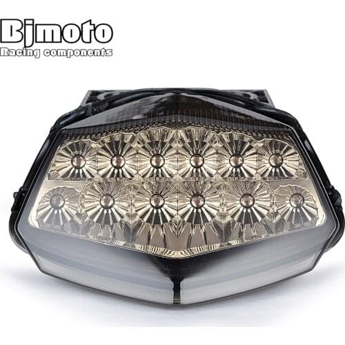 For Kawasaki Ninja 250 250R 2008-2012 Motorcycle LED Brake Tail Light Rear integrated Turn Signal Light