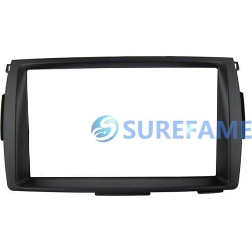 Double Din Car Radio Fascia for Toyota Sienta 2003+ Dash Kit Facia DVD Stereo CD Panel Install Mount Trim Face Plate Cover Bezel