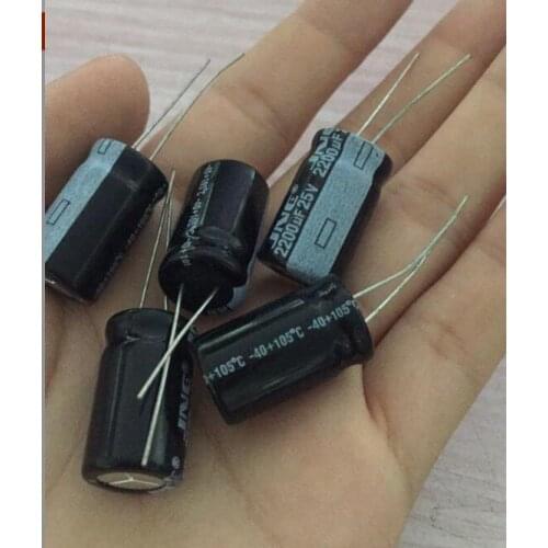 25V 2200UF 13*20mm Electrolytic capacitor