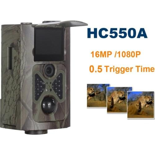 16MP 1080P Hunting Trail Camera Night Vision 940NM No Glow Infrared Scouting Wildlife Camera Trap Suntek HC550A