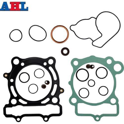 Motorcycle Engine Parts Head Cylinder Gaskets Kit For KAWASAKI KXF250 KX250F 2004 2005 2006 2007 2008 Stator Cover Gasket