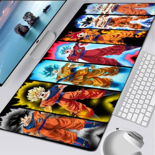 Anime dragoned Balls Mousepad Large Gaming Mouse Pad Gamer Notbook Computer PC Accessories Game Mousemat Player Mats for Csgo