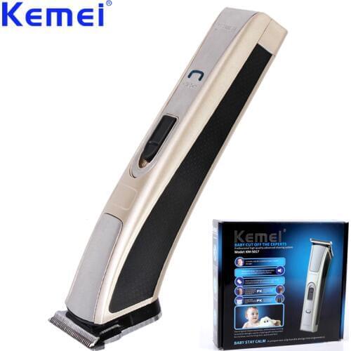 KEMEI High-Power Electric Man Baby Hair Clipper Trimmer Mute Safe Rechargeable Hair Cutting Machine aparador de barba KM-5017