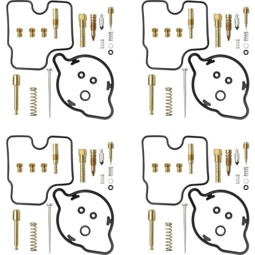4 Sets CBR600F3 CBR900RR Motorcycle Carburetor Carb Rebuild Repair Kits For Honda CBR 600 F3 1995 1996 1997 1998