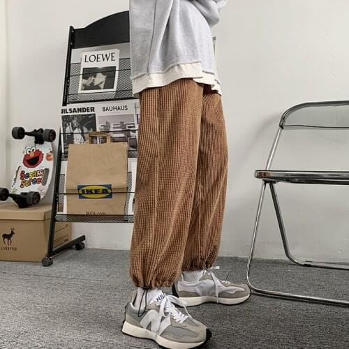 Neploha Men's Corduroy Trousers