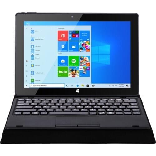 2 In 1 Windows 10 Tablet PC Netbook 10.1 " Intel N3450 Quad Core 4GB RAM DDR4 64GB ROM Ultra Thin Notebook USB 3.0 Dual Camera