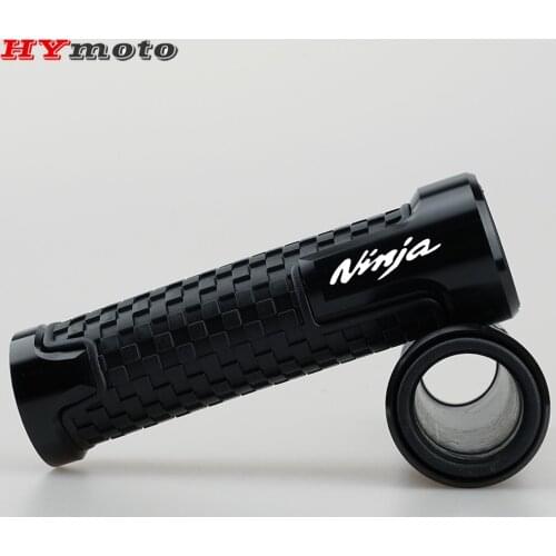 NEW Motorcycle Handlebar Grips Handle Bar Grips Accessories For Kawasaki Ninja 250R 300 400 650 Z400 ZX6 ZX7 ZX9 ZX10 ZX12 ZX14