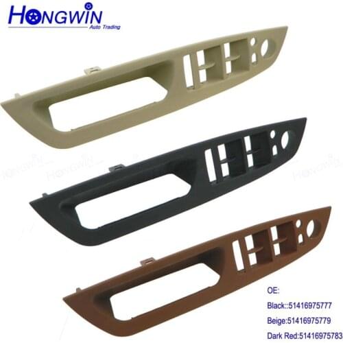 Front Left Door Interior Door Handle Panel Drivers Seat Button Switch Frame Storage Box For BBMW E70 X5 E71 X6 07-14