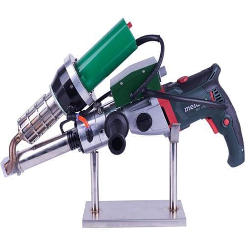 Plastic Hand Extruder for welding HDPE pipes With German drill