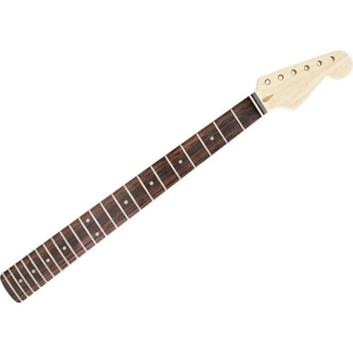 Professional 22 Frets Maple Guitar Neck Rosewood Fingerboard For ST Strat Electruc Guitar Replacement Parts