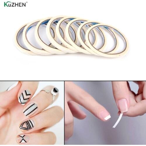 12M Nail Striping Tape Line DIY Water Decal Nail Art Stickers Design Adhesive Strips for Nails Styling Tool Manicure Tape