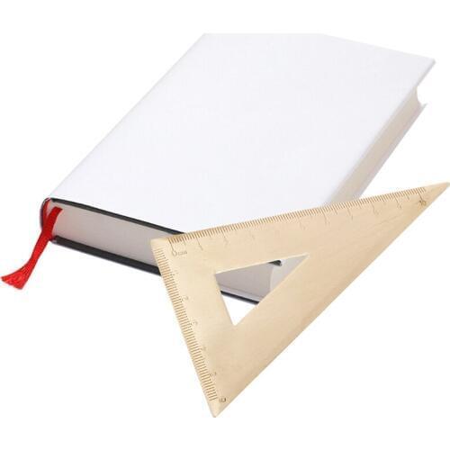 Super Durable Brass Speed Triangle Ruler Set Square Tool Carpenter Clear Ruler