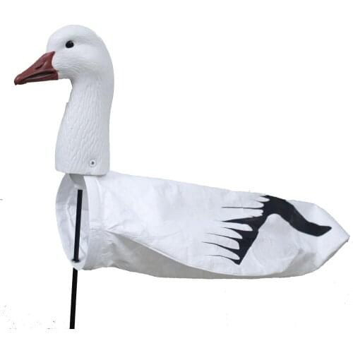 Outdoor Hunting Decoy EVA Plastic Snow Goose Wind pocket Socks Plastic Goose Decoy Hunting Accessories
