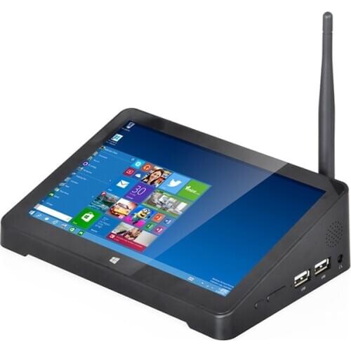 Original Mini PC All in one PC Computer Desktop Tablet POS Windows 10 Home F2 7" Touch Screen WIFI Intel Quad Core Box TV mini