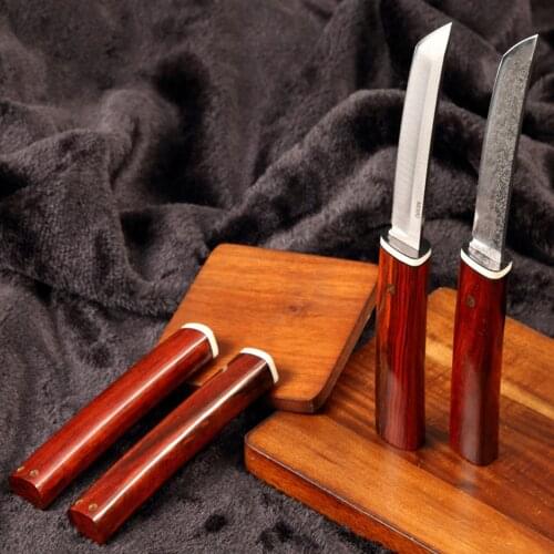 Japanese tactical knife M390 steel 61-62hrc vacuum heat treatment sharp outdoor knife hunting knife (collection knife)