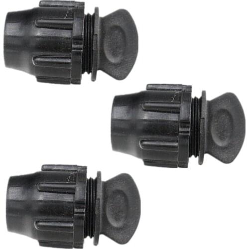 8/11mm Thread Lock Hose End Caps High Quality Solid Tight Garden Hose Plug Greenhouse Irrigation Drip Fittings U111