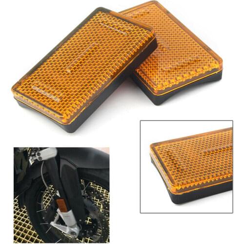 2PCS Rectangle Warning Strip Reflective Sticker For BMW K1200RS K1200GT R1200RT R1200GS R1200R Motorcycle Accessories