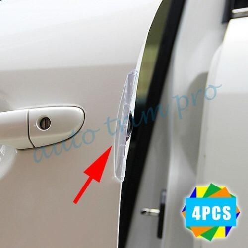 Auto Car Accessories Rubber Protector Scratch Strip Door Edge Guard Anti-Rub Stripe Decoration 4PCS