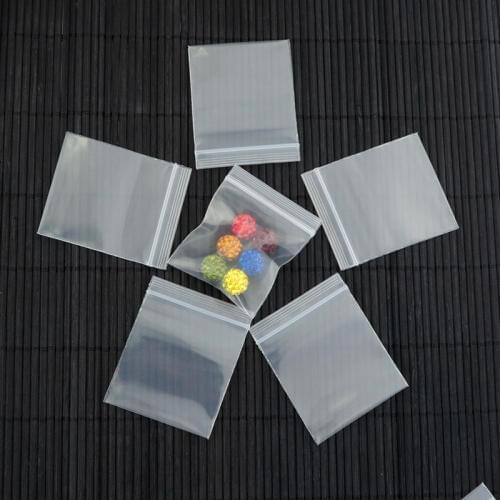 4x5cm 0.2mm 300pcs Transparent Small Size Self Sealing Zip Lock Bags/ Jewelry Bags/ Plastic Packaging bags