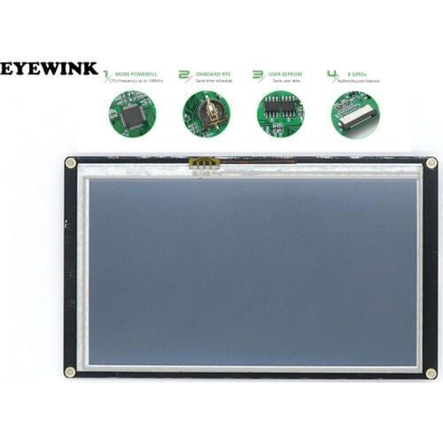 7.0" Nextion Enhanced HMI Intelligent Smart USART UART Serial Touch TFT LCD Module Display Panel For Raspberry Pi NX8048K070