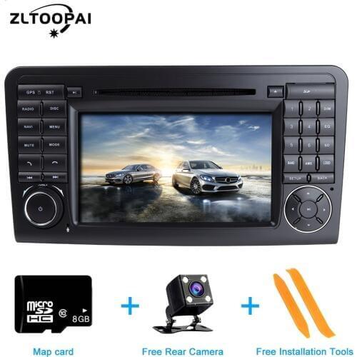 ZLTOOPAI Auto Radio Car Multimedia Player GPS Navigation Wince For Mercedes-Benz GL ML CLASS W164 X164 Car Multimedia Player