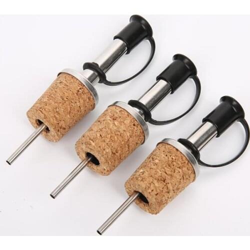 Bar Tools Stainless Steel Cork Stopper Oil Champagne Beer Bottle Stoppers Diversion Nozzle Red Wine Pourer Kitchen SN462