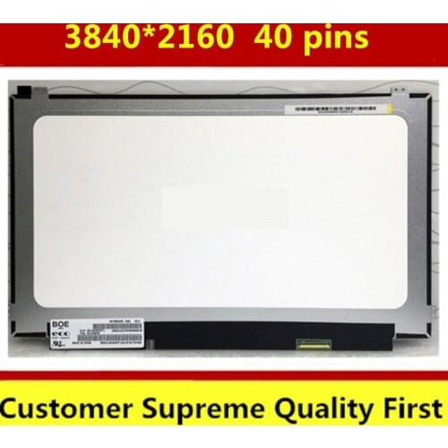For BOE NV156QUM-N43 NV156QUM N43 IPS Marix for Laptop 15.6" 3840X2160 40Pin LCD Display LED Screen