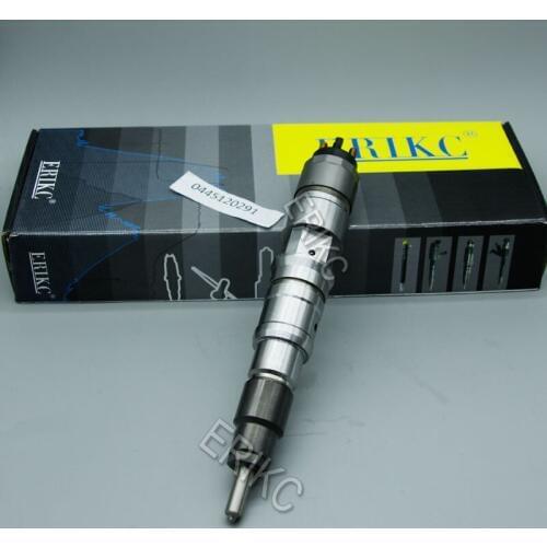 ERIKC 0445120291 New Diesel Common Rail Injector Assembly 0 445 120 291 Auto Parts Fuel Injection Nozzle 0445 120 291
