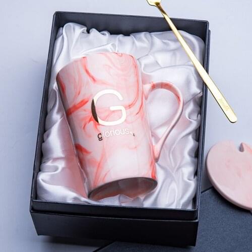 Porcelain luxury ceramic mugs coffee cups Bone China Boys and girls cartoon contracted Drink lots of water coffee cup