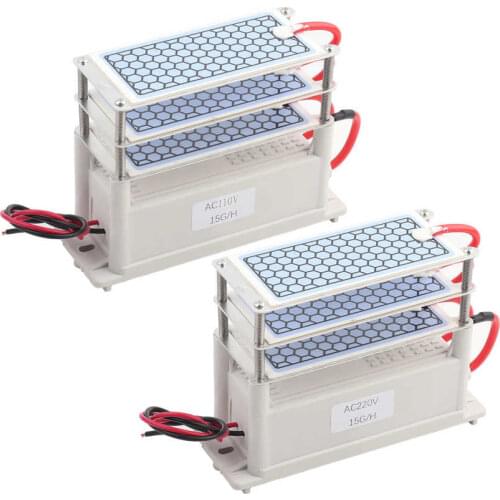 15g Ozone Generator Integrated Ozone Generator Ceramic Plate Air Purifier for Dryer Refrigerator AC220V/AC110V Air Cleaner Home