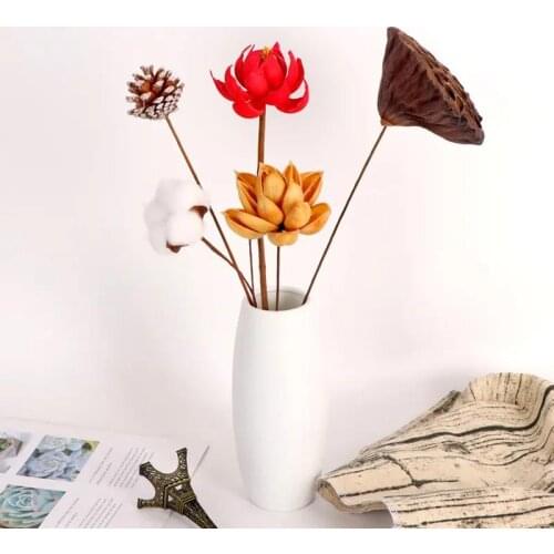 Lavender Wheat Ears Artificial Bouquet Garden Wedding Decor Christmas Home Furnishings Decor Table Flower Arrangement Flower Art