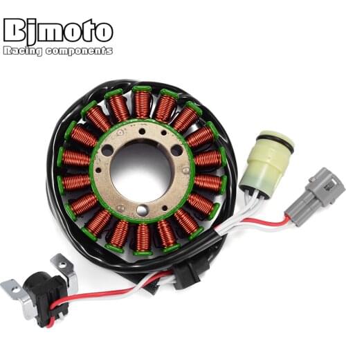 BJMOTO Motorcycle Stator Coil For Yamaha YFM125GH Grizzly 125 Hunter 2005-2008 YFM125G Grizzly125 2004-2013