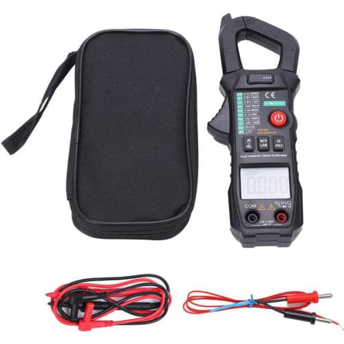 ET8204 Clamp Multimeter Mini Clamp Multimeter Intelligent AC/DC Voltage Meter with LCD Display 600A 1000V Electricity Test Tool