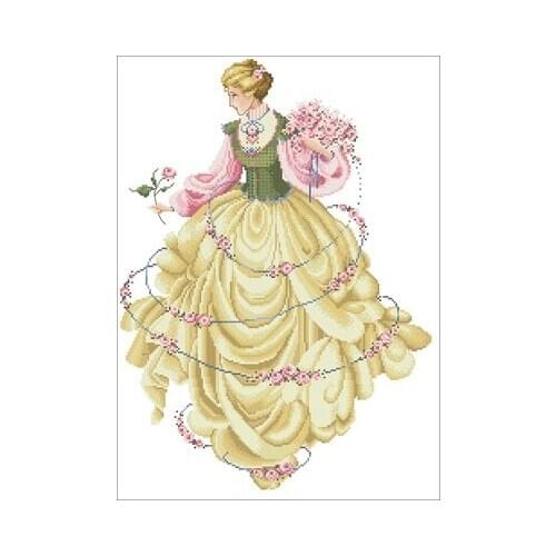 25-package LL62 Counted Cross Stitch 11CT 14CT 18CT DIY Cross Stitch Kits Embroidery Needlework Sets